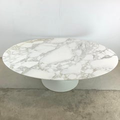Table basse Tulip d'Eero Saarinen avec plateau en marbre pour Knoll