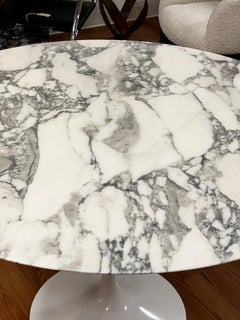 Eero Saarinen Marble Top Tulip Table by Knoll