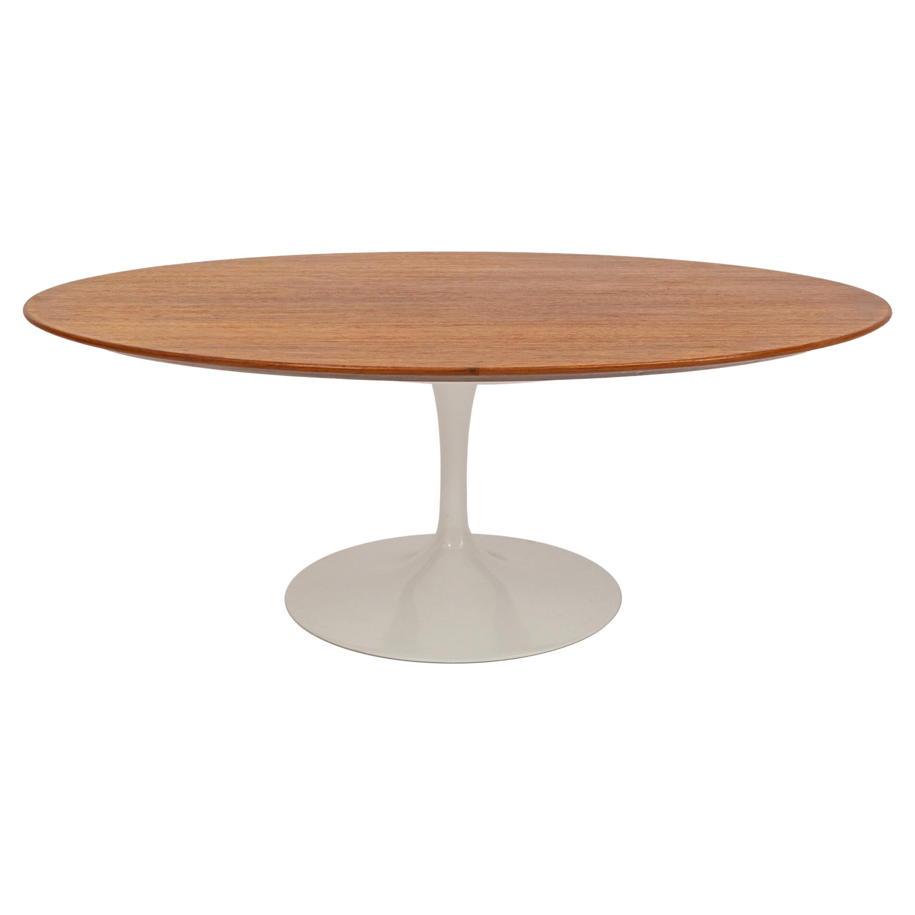 Eero Saarinen Mid-Century Knoll Studio Tulip Pedestal Coffee Table 1956 Signed