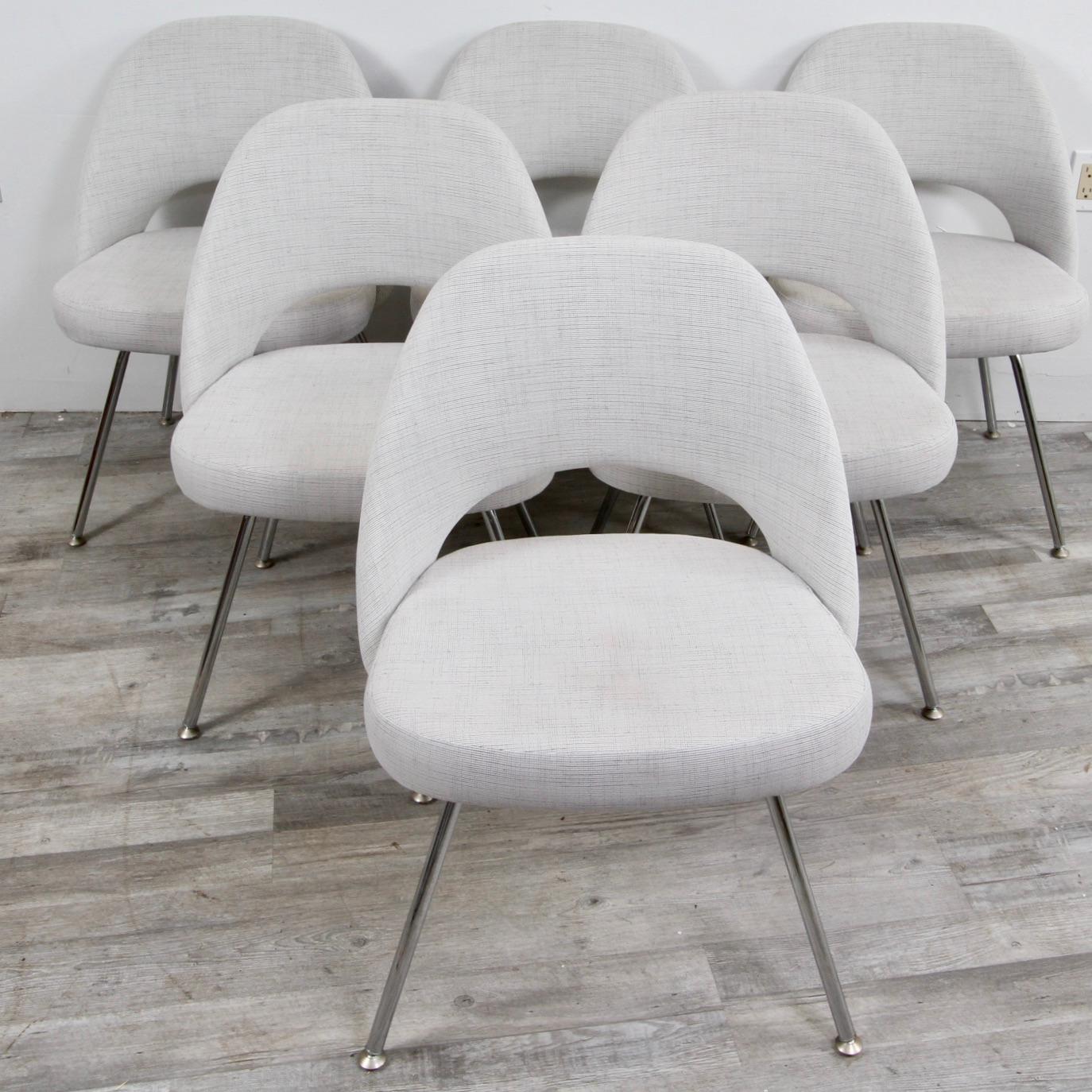 Iconic dining/ office chairs from Knoll that are as clean as the day they were delivered.