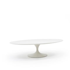 Eero Saarinen Oval Coffee Table for Knoll International, Swiss Production 1970s