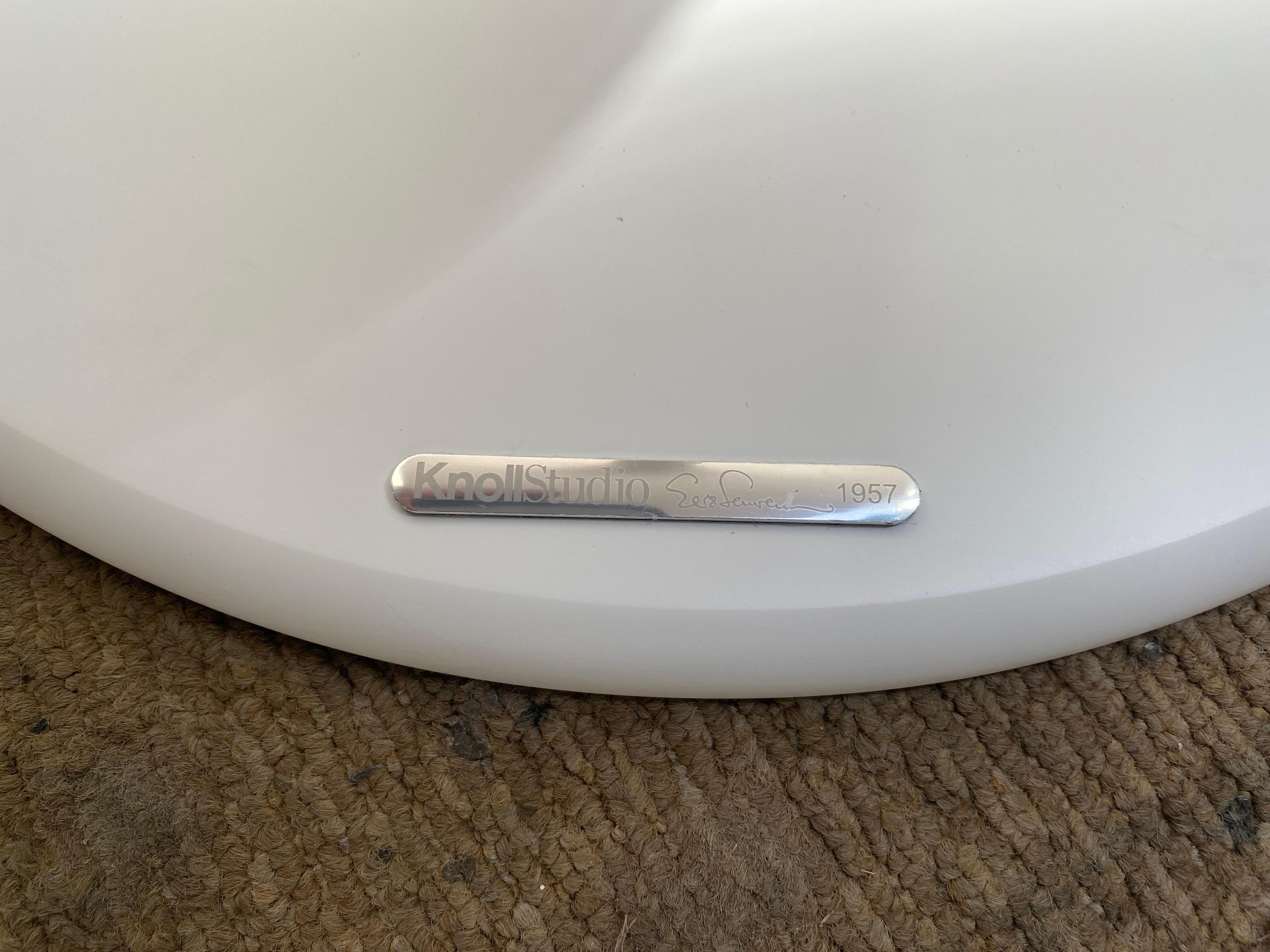 Eero Saarinen Oval Tulip Coffee Table In Excellent Condition In Saint Ouen, FR