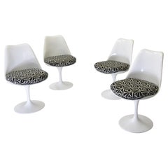 Eero Saarinen set of four Tulip chairs 1970s