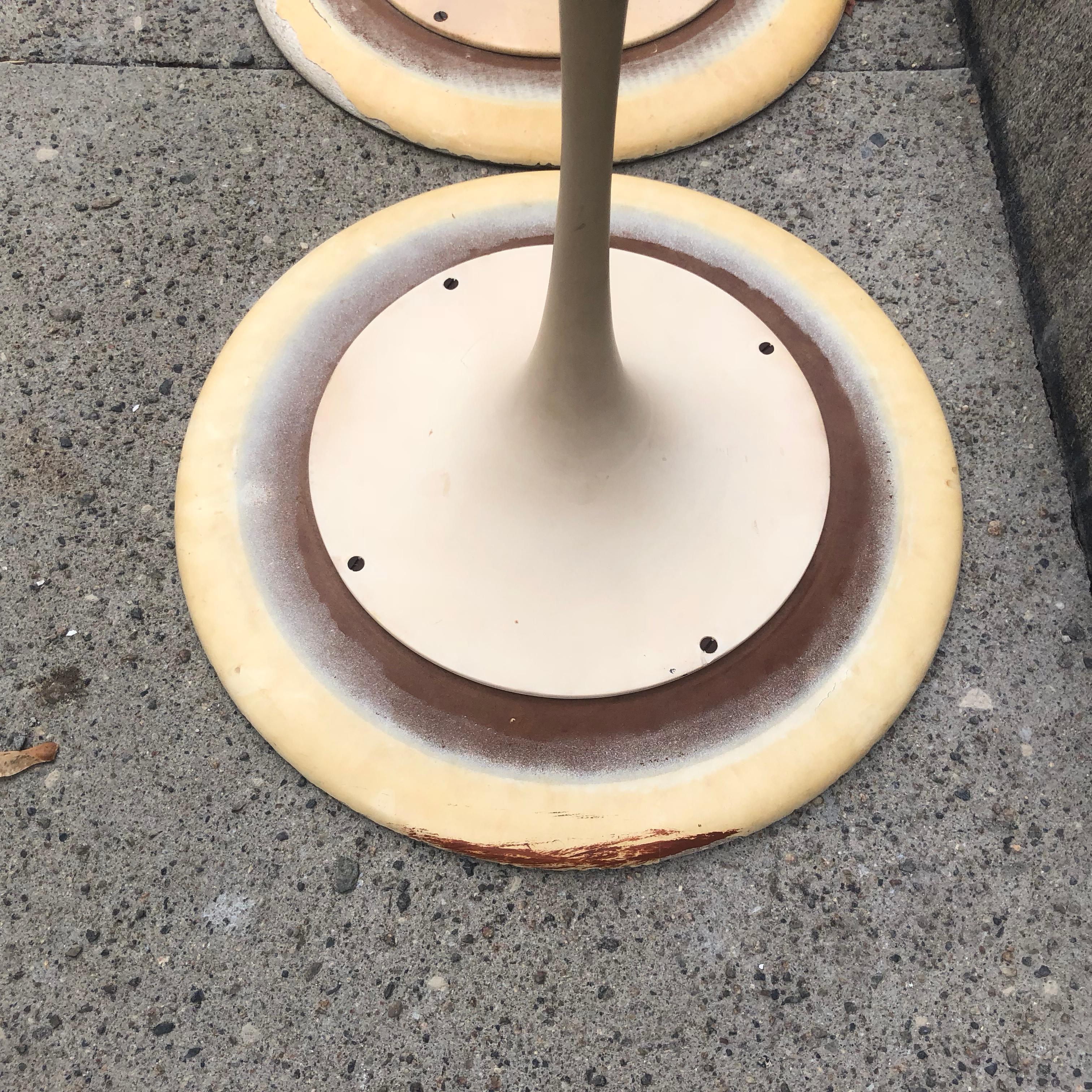 American Eero Saarinen Style Tulip Side Tables