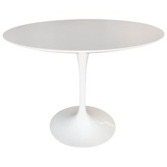Eero Saarinen Style "Tulip" 36" Round Dining Table for Knoll