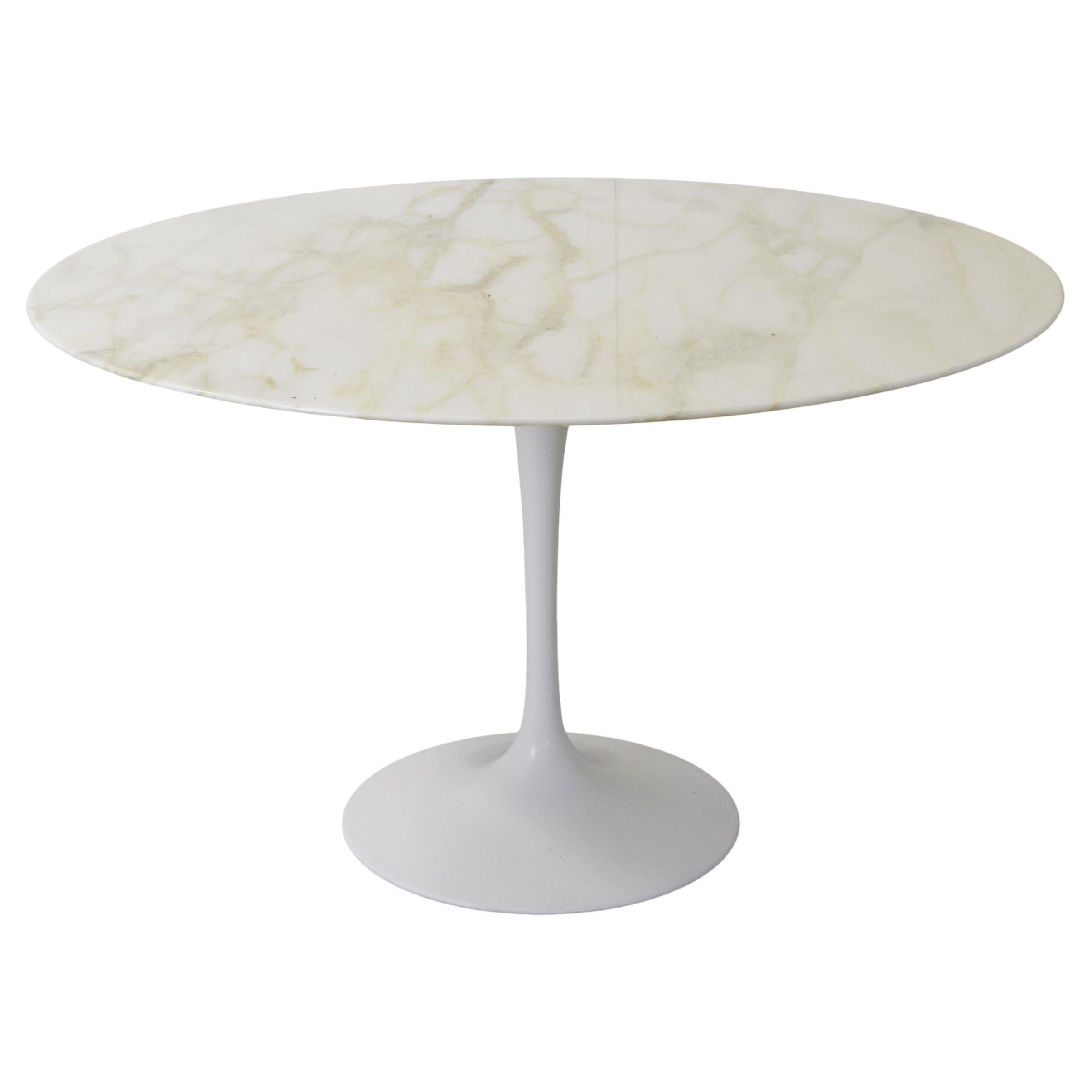 Eero Saarinen Tulip arabescato-Marmortisch für Knoll, 1970er Jahre.