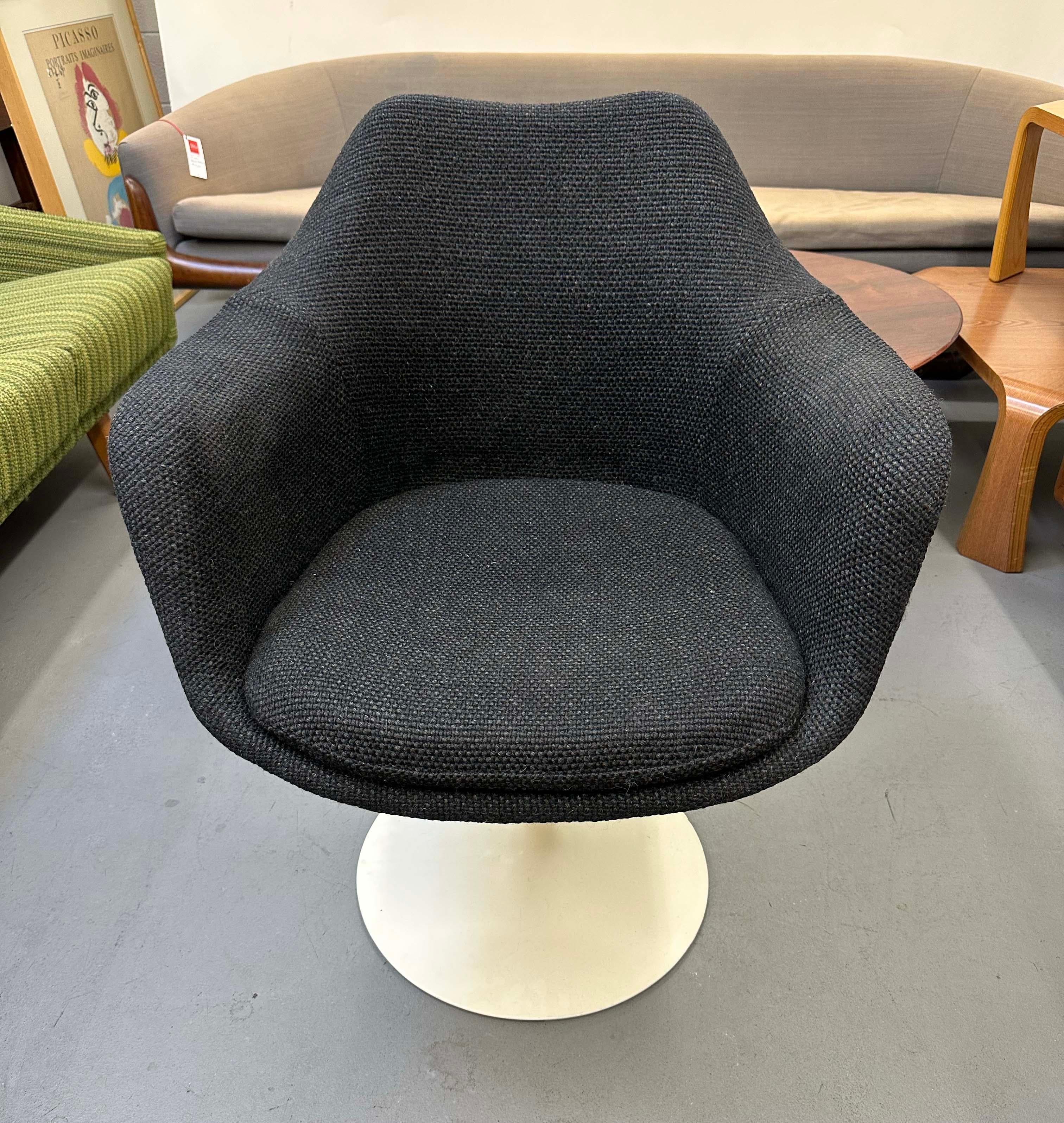 American Eero Saarinen Tulip Armchair for Knoll with Original Alexander Girard Upholstery For Sale
