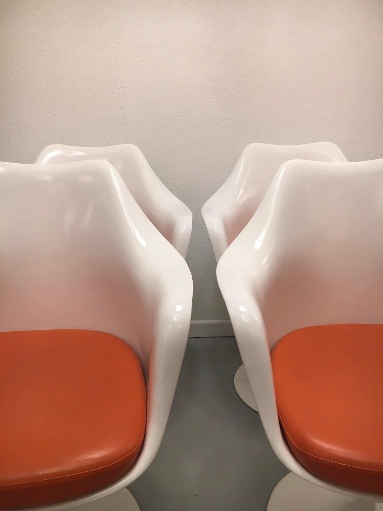 Mid-20th Century Eero Saarinen Tulip Armchairs by Knoll 