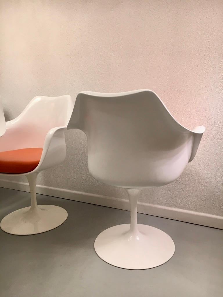 Eero Saarinen Tulip Armchairs by Knoll  1