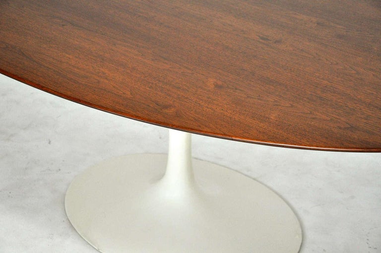 Eero Saarinen Tulip Dining Table and 6 Chairs, Knoll, 1960 ...