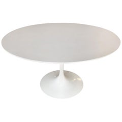 Eero Saarinen "Tulip" 42" Round Dining Table for Knoll