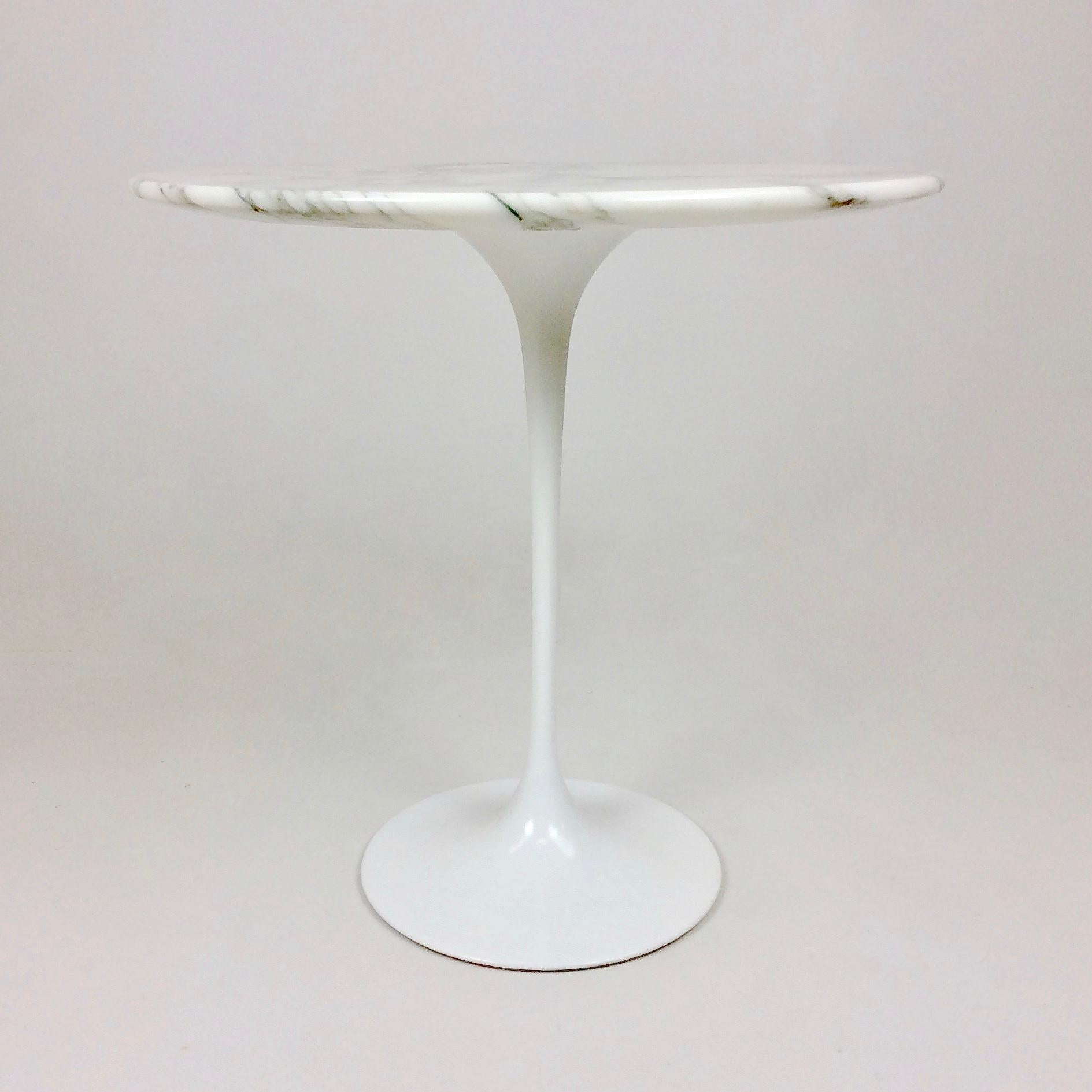 Late 20th Century Eero Saarinen Tulip Side Table for Knoll