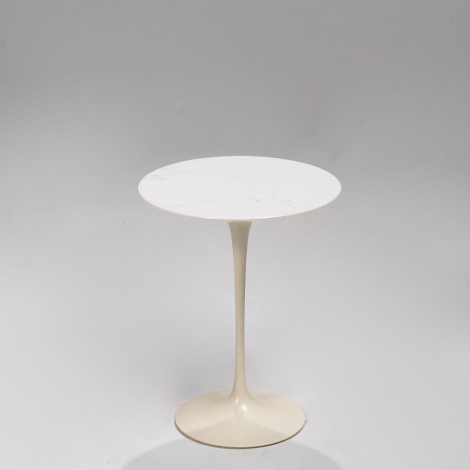 Metal Eero Saarinen Tulip Side Table for Knoll