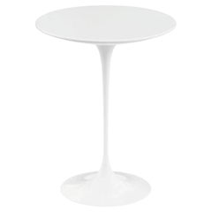 Eero Saarinen Tulip Side Tables with White Laminate Top, 3 Available