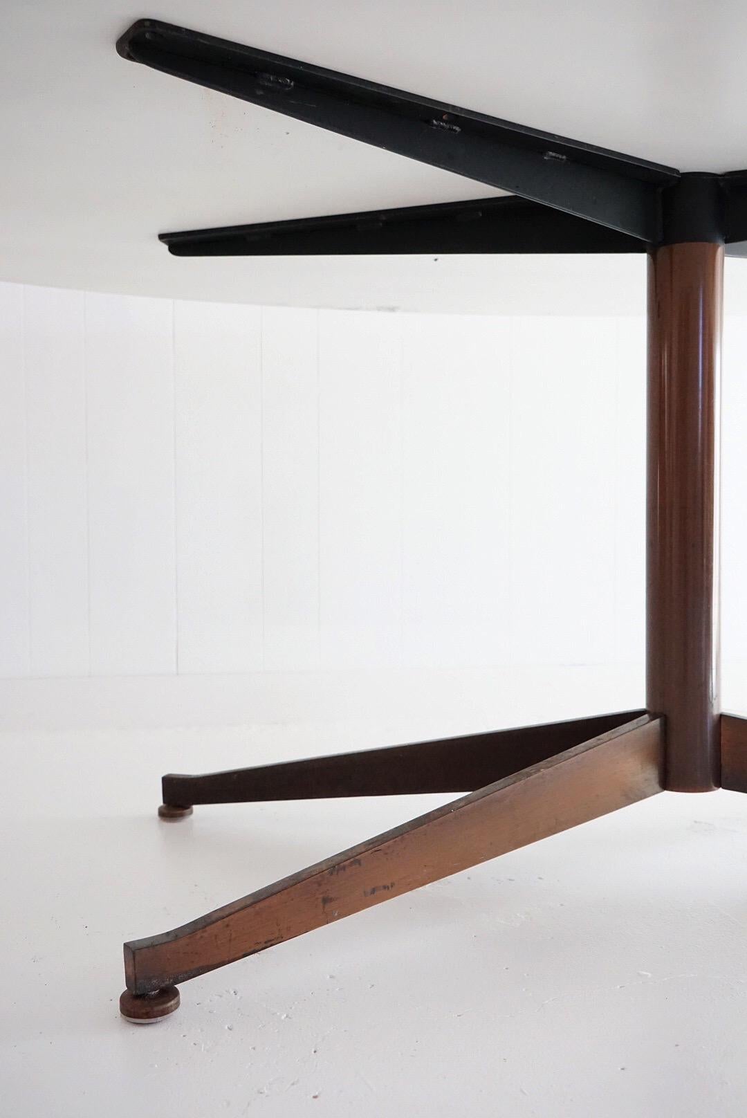 Eero Saarinen Unusual 96’ Custom Cerused Dining Table for Knoll 3