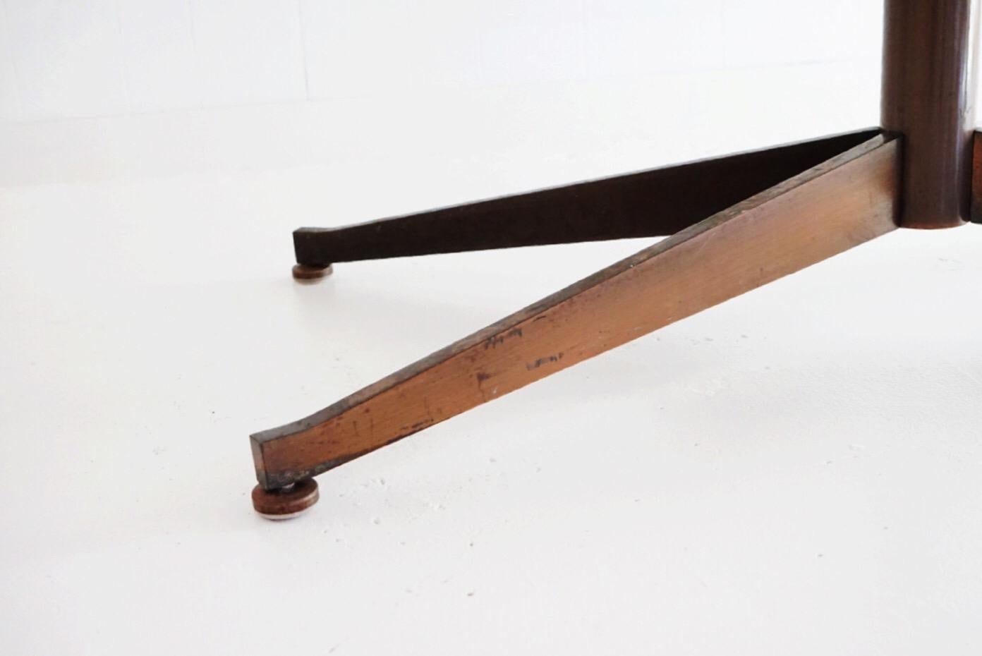Eero Saarinen Unusual 96’ Custom Cerused Dining Table for Knoll 4