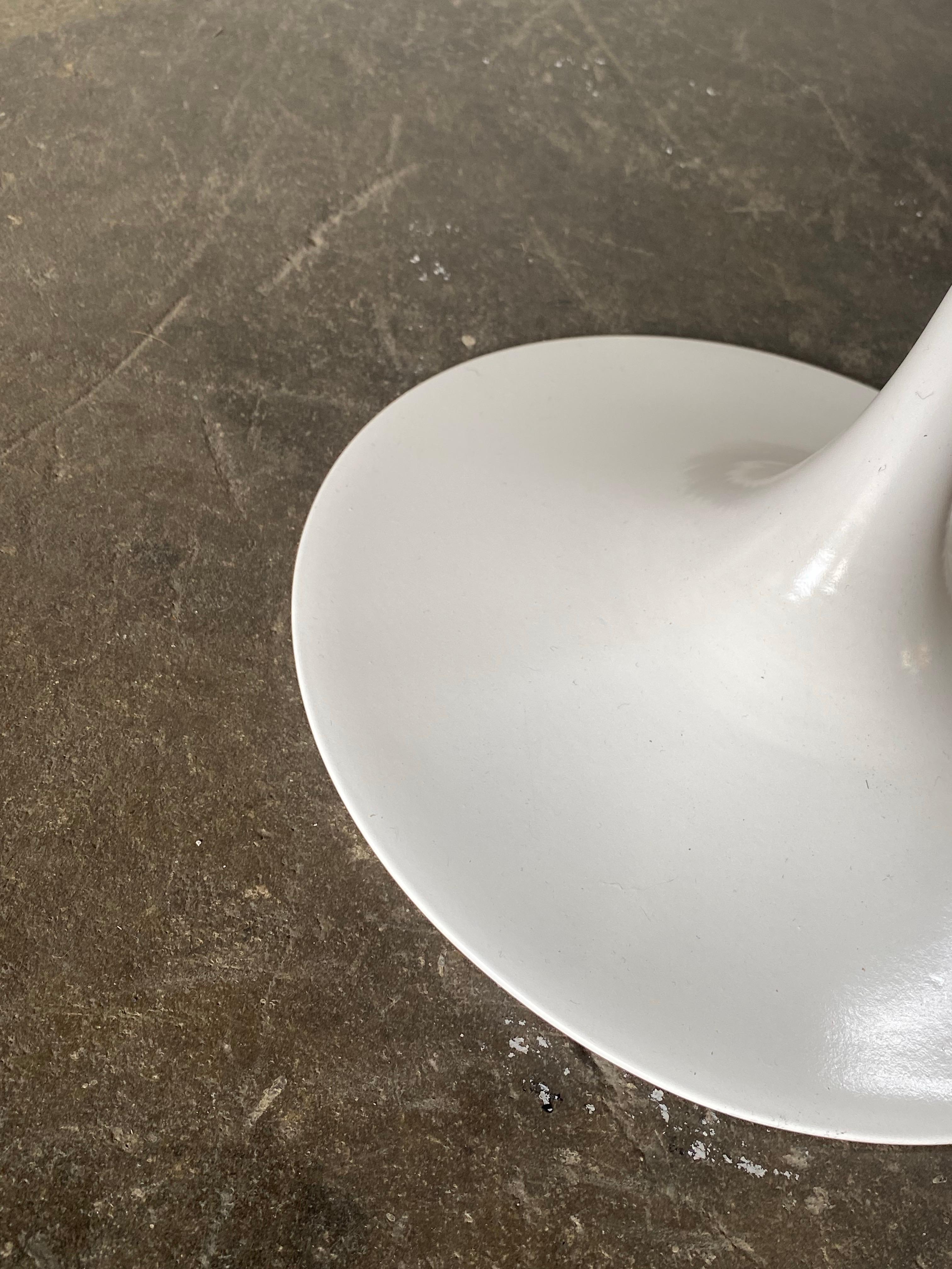 Eero Saarinen Verdi Alpi Green Marble Tulip Side Table for Knoll For Sale 3