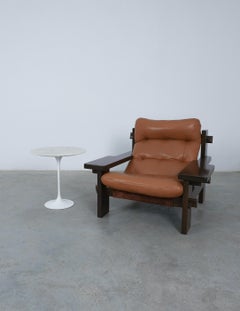 Mesa auxiliar de mármol blanco de Eero Saarinen para Knoll, 1960