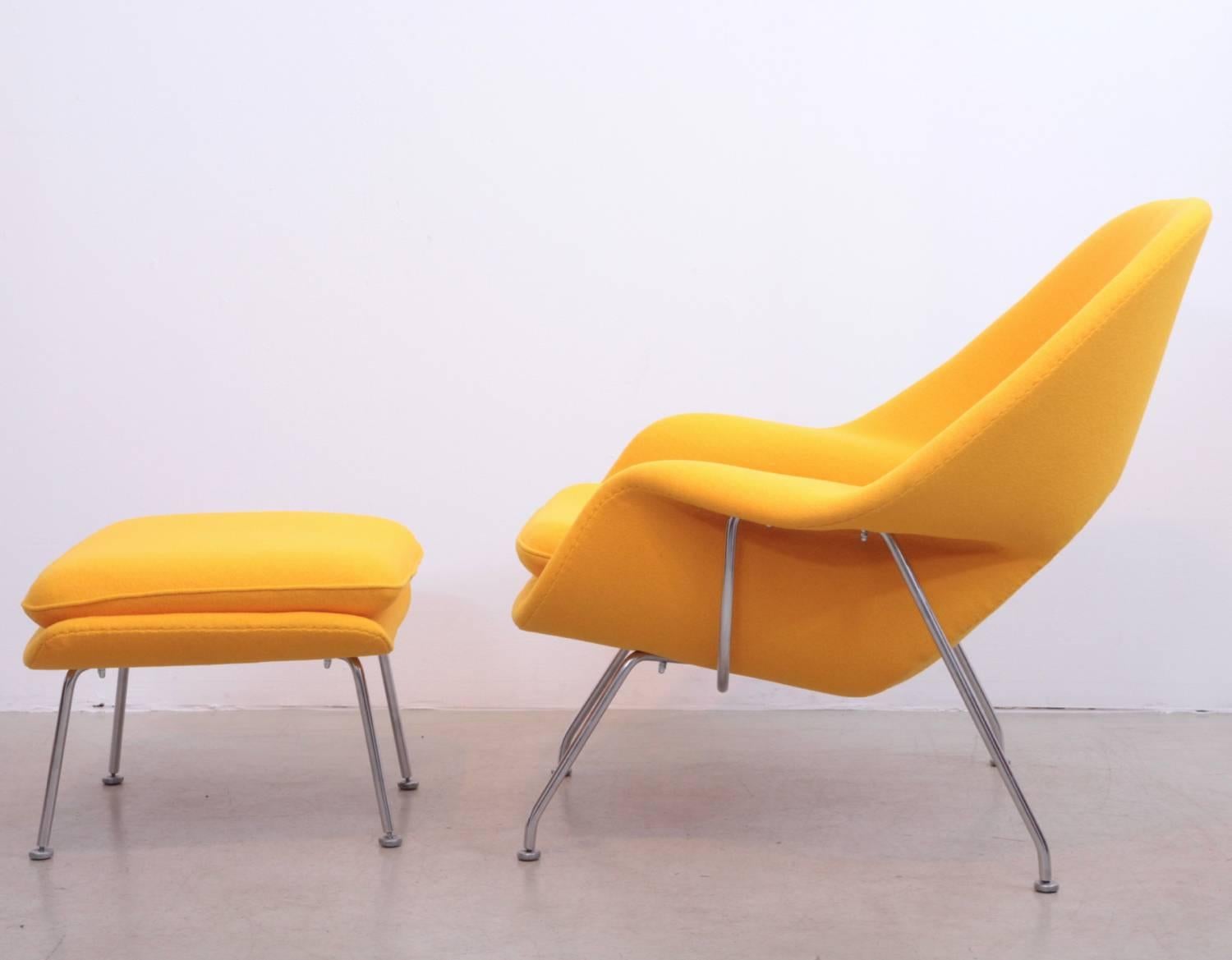 Newly upholstered Knoll Womb chair in Kvadrat fabric, 1960s production.

*This piece is curated by Original in Berlin*