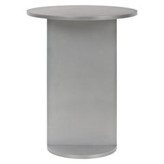 Eero Table in Wax-Polished Aluminum Plate by Jonathan Nesci