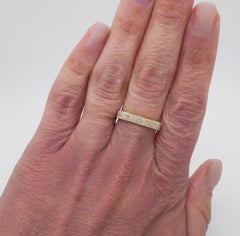 EF Collection Micro Pavé Diamond Ring made in 14k Yellow Gold