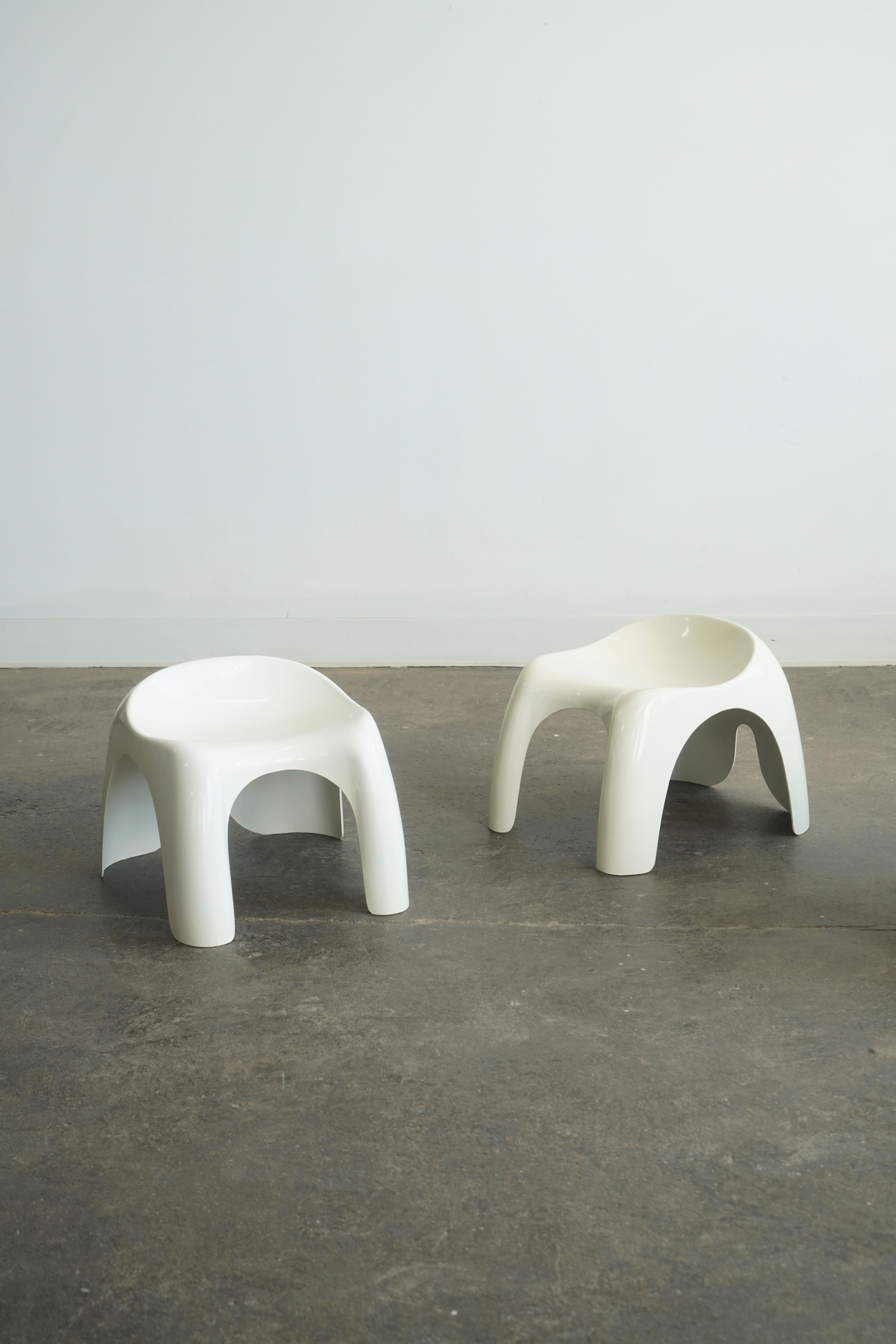 Post-Modern Efebo Stacking Stool by Stacy Dukes for Artemide, Italy post modern, 4 avail For Sale