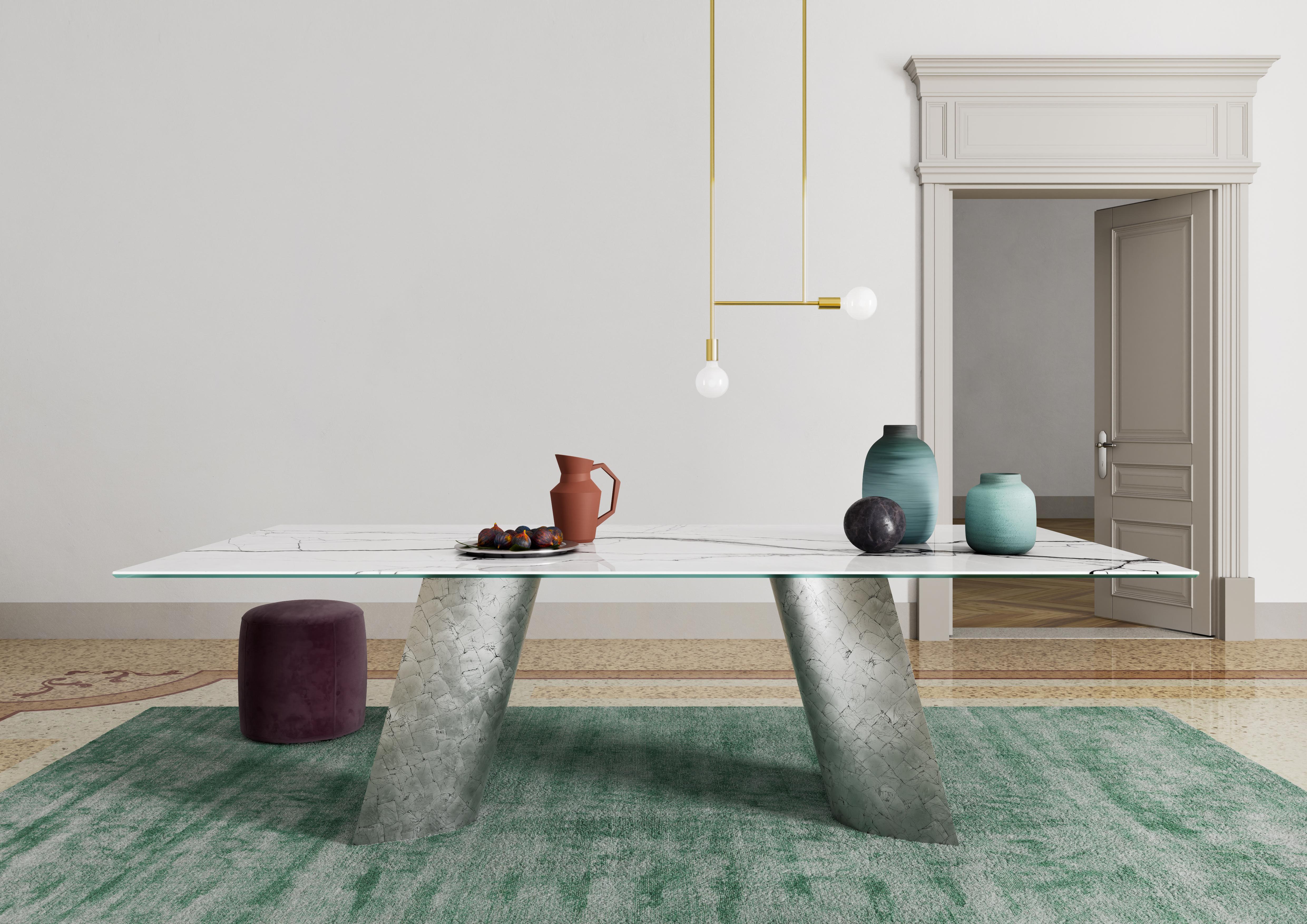 Postmoderne Table à manger Efesto de Chinellato Design en vente