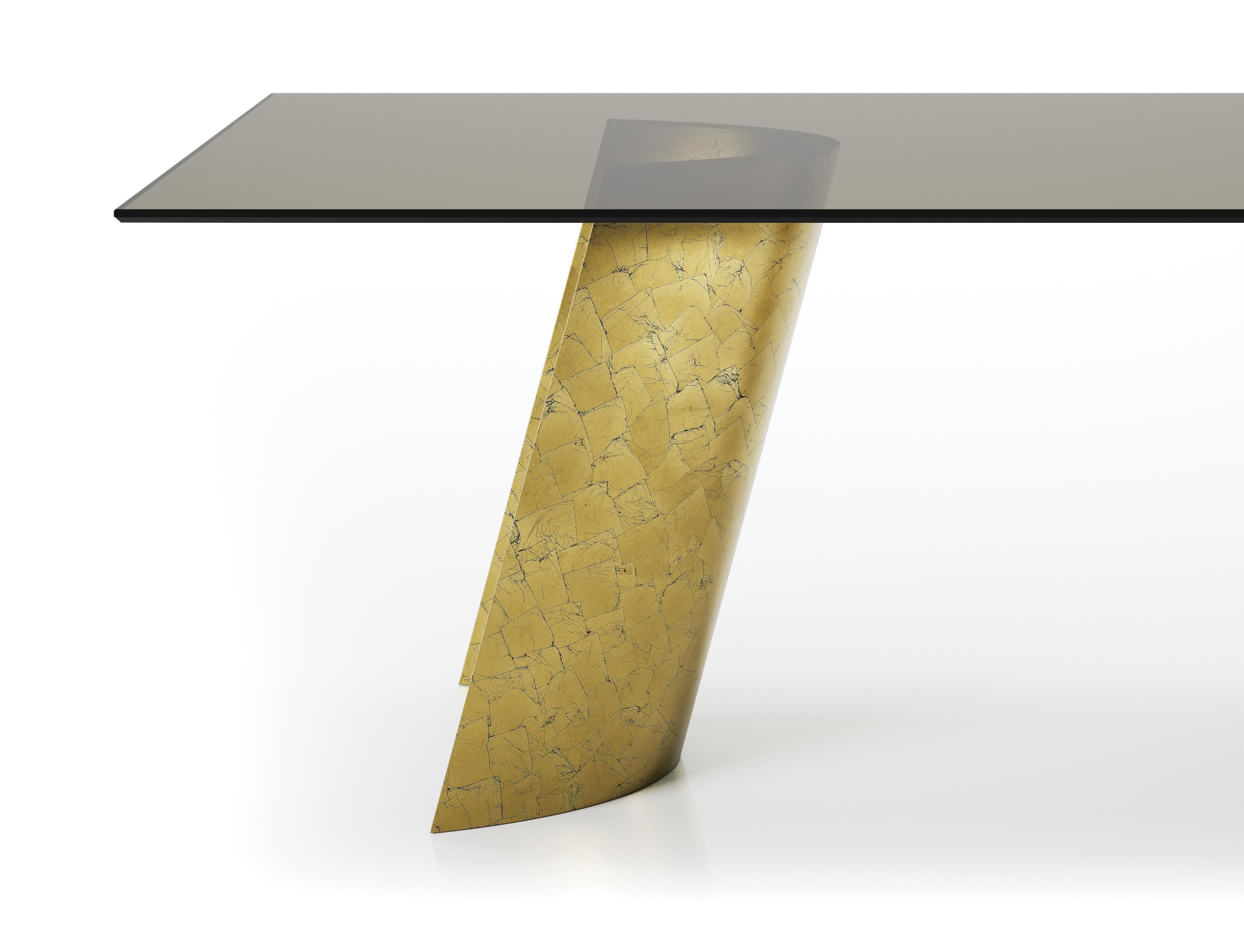 Italian Efesto Dining Table by Chinellato Design For Sale