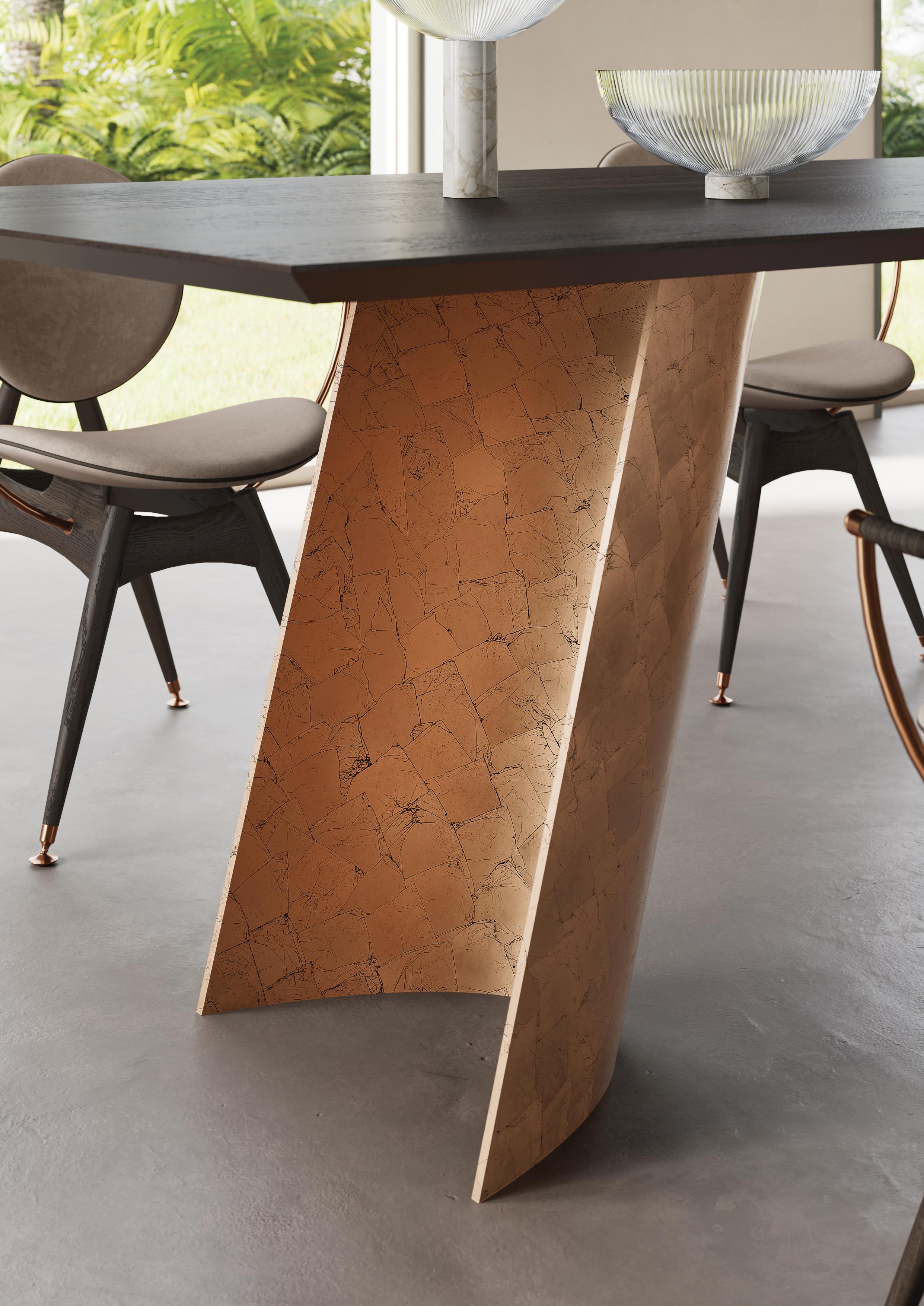 Contemporary Efesto Dining Table by Chinellato Design For Sale