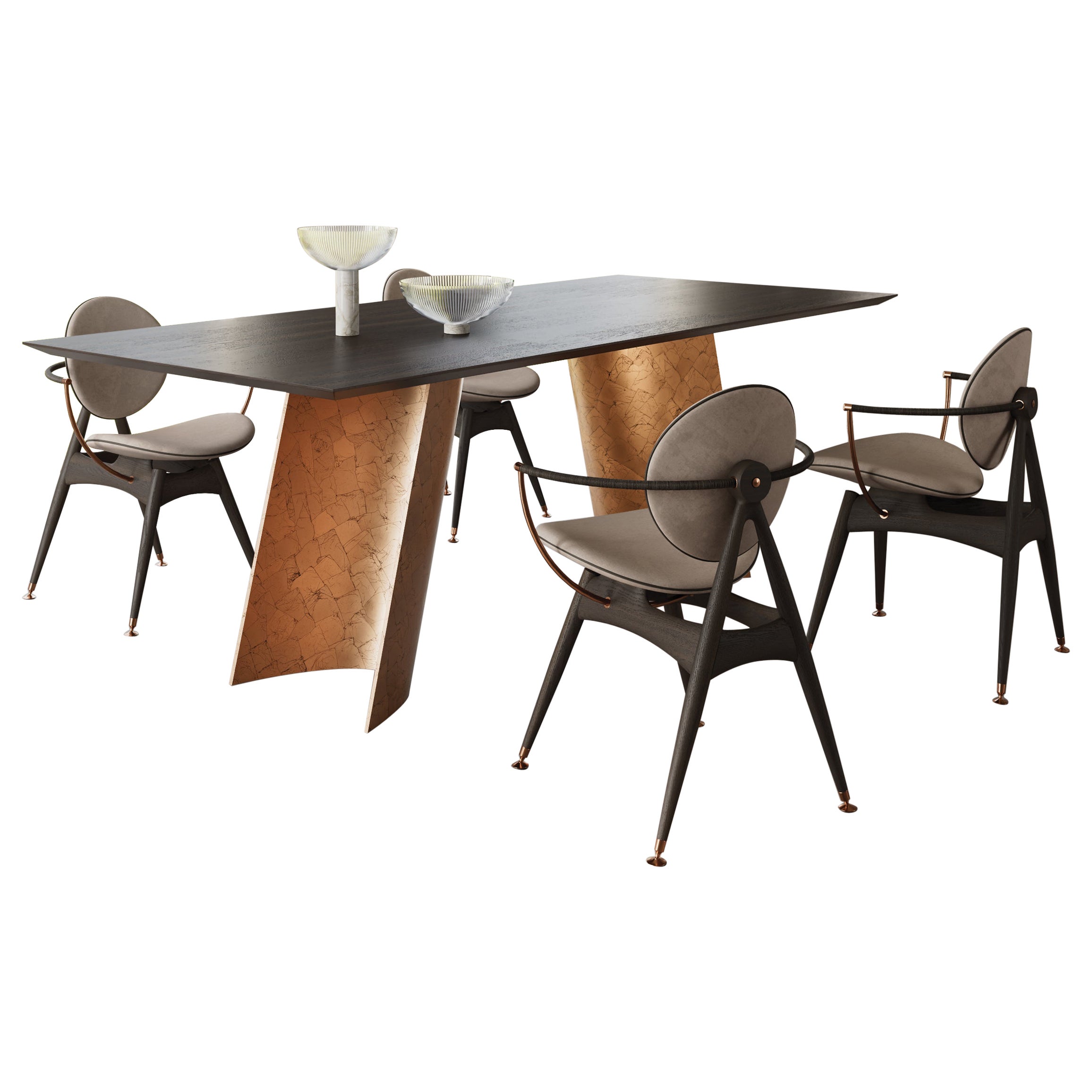 Efesto Dining Table by Chinellato Design