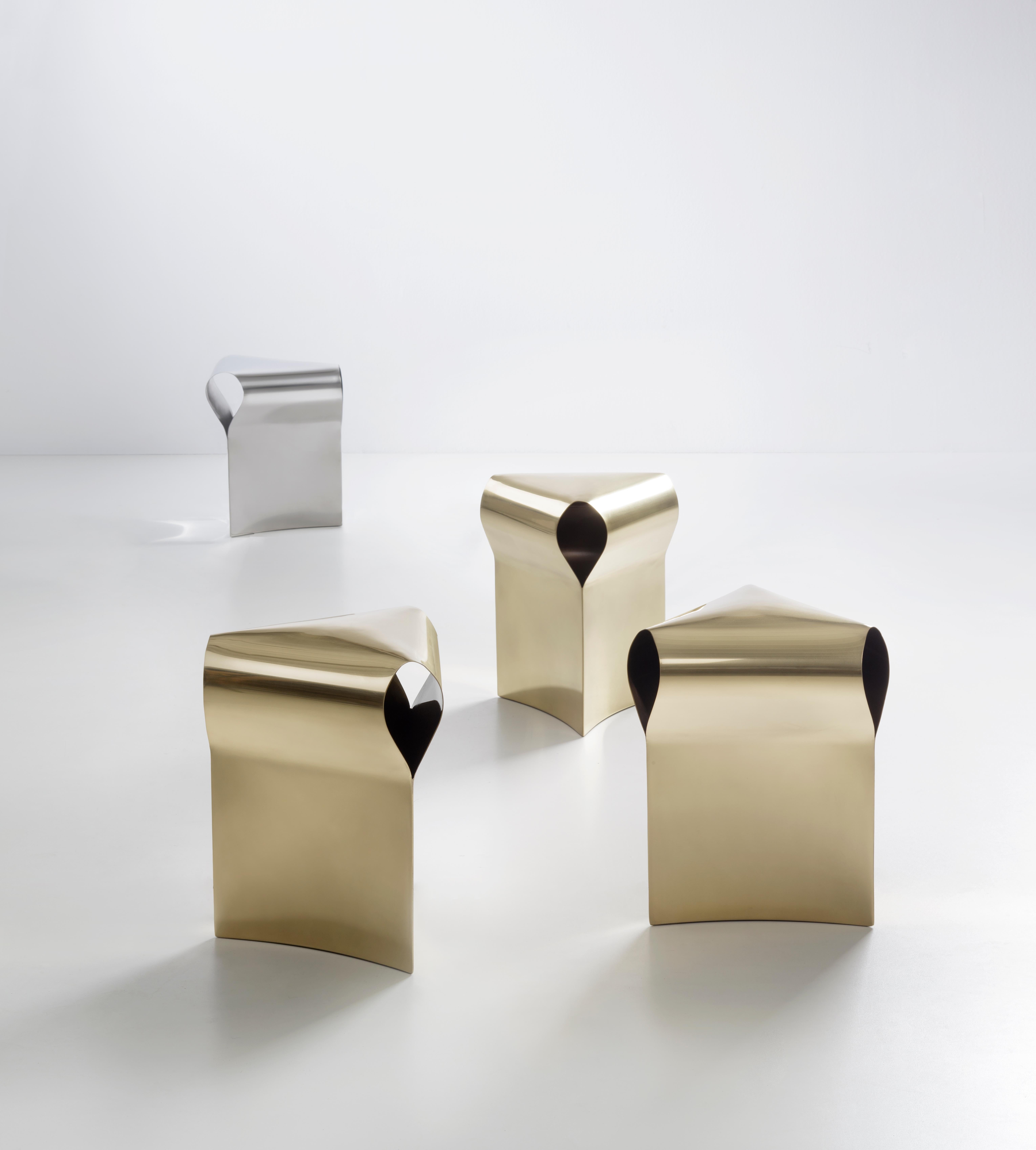 Post-Modern Efesto Stool by De Castelli For Sale