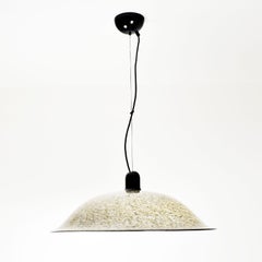 Effetre International Lámpara colgante de techo de Murano Lino Tagliapietra Era de Memphis