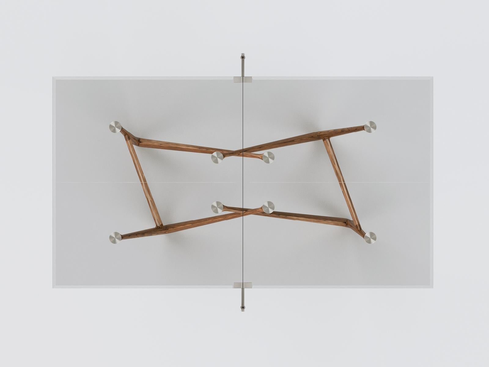 Table de ping-pong Effetto 71 conçue par Adriano Design pour Teckell Neuf - En vente à Brooklyn, NY