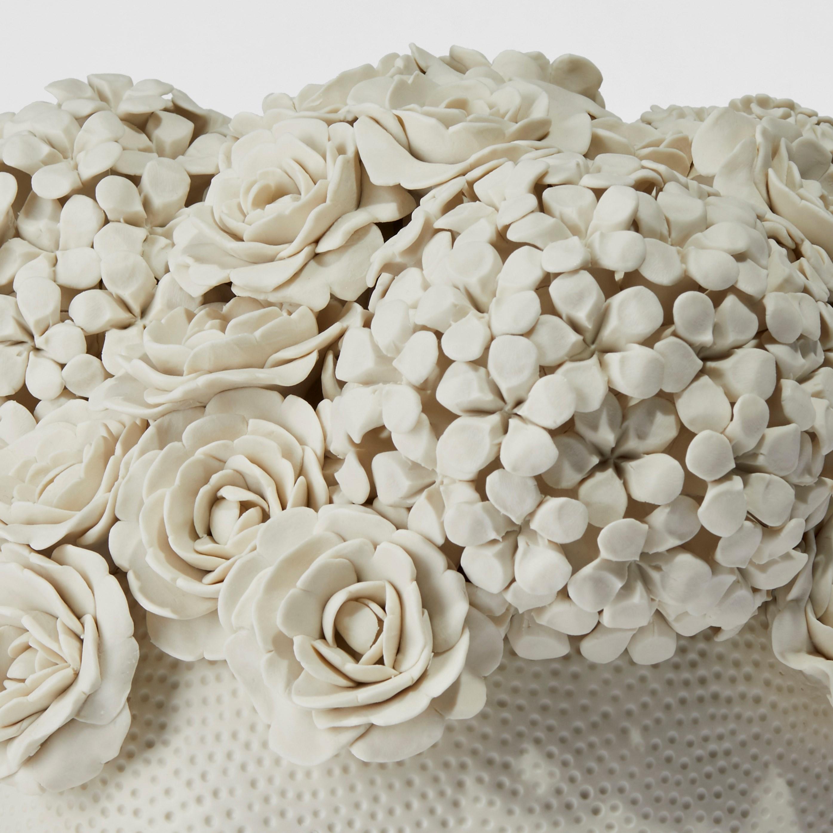 British Efflorescence IV, Porcelain Floral Sculpture & Centrepiece by Vanessa Hogge