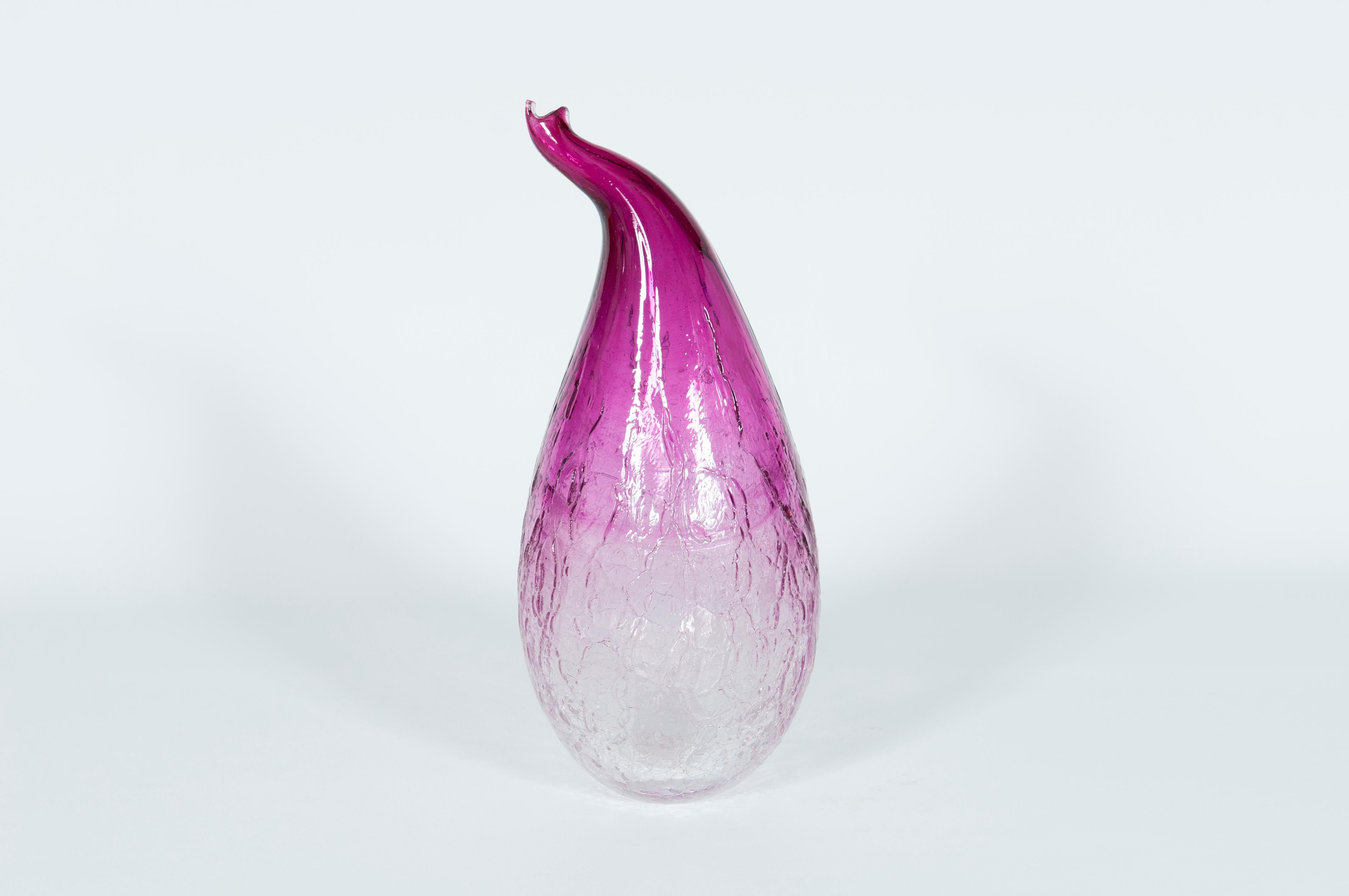 Italian Efflorescence, Mid-Century Modern Murano Glass Sculpture by Giovanni Dalla Fina For Sale