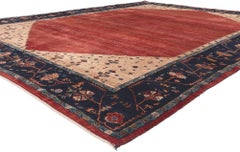 1960's Persian Gabbeh Carpet with Modern Style