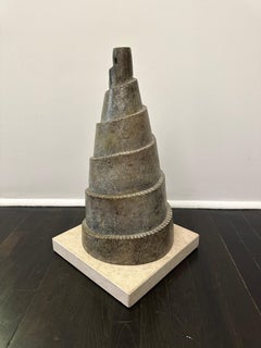 "Efforts Reward" Bronze Sculpture with Stone Base by Manuela Zervudachi, 2007