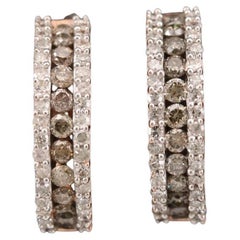 Effy / 0.75 Ct Diamond Earrings / 14K Gold / Luxury