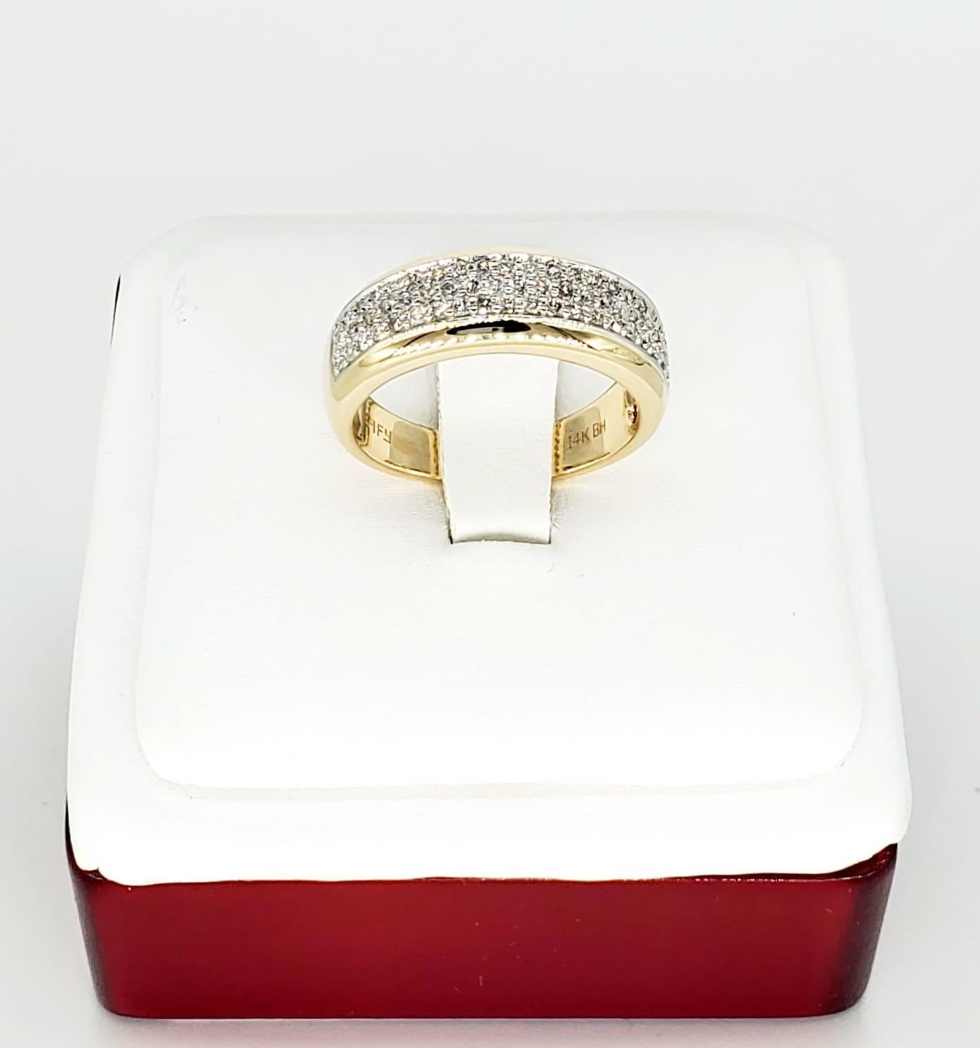 encrusted diamond ring
