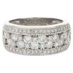 Effy Bracelet bulle en or blanc 14 carats et diamants