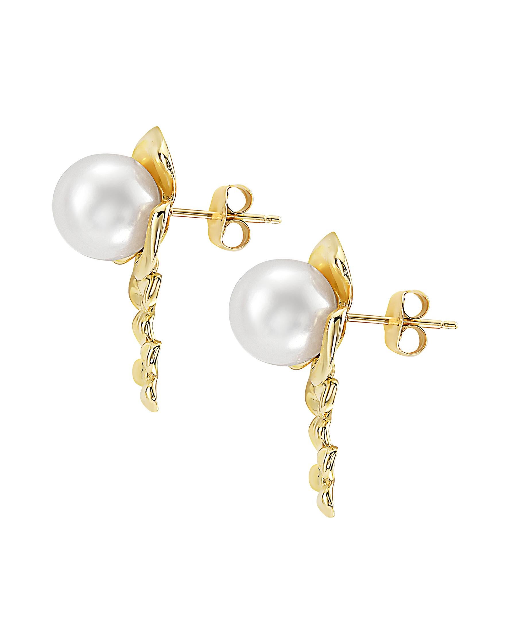 effy pearl earrings