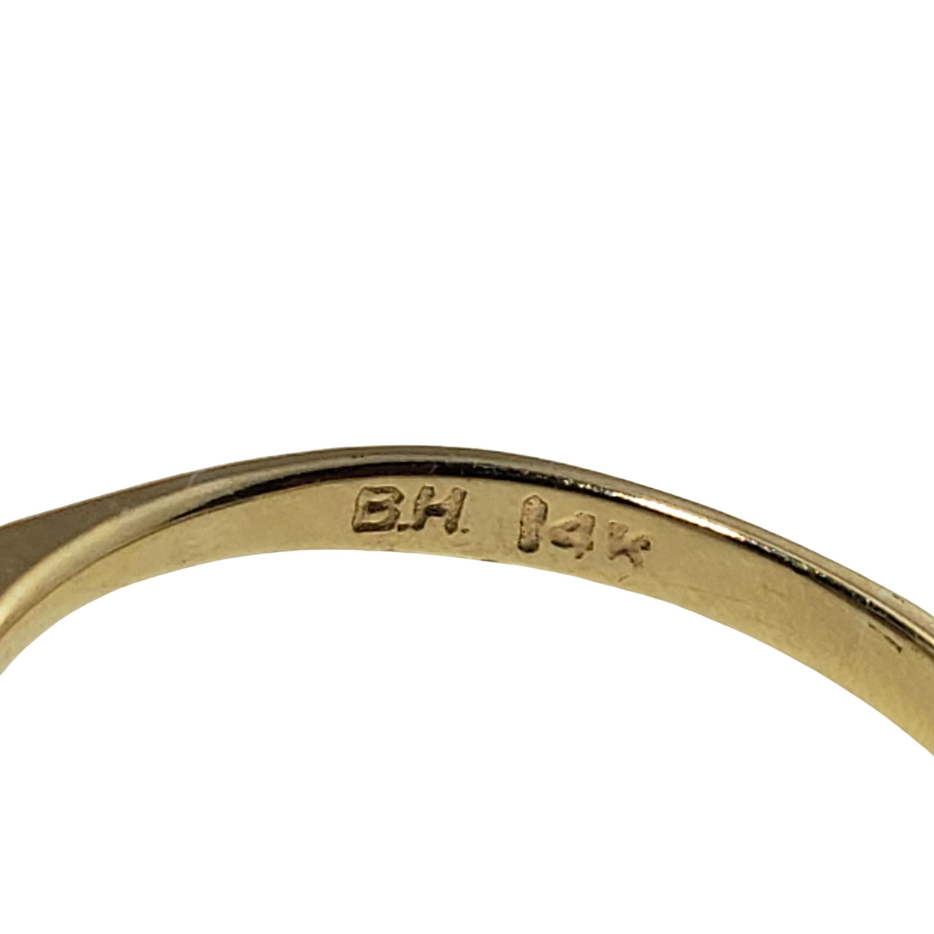Effy Anillo Diamante Zafiro Natural Oro Amarillo 14 Kilates Talla 5.75 #19099 en venta 2
