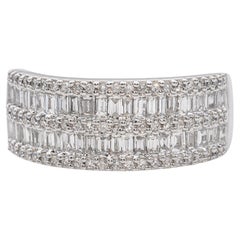 EFFY 14k White Gold 0.95tcw Diamond Ring