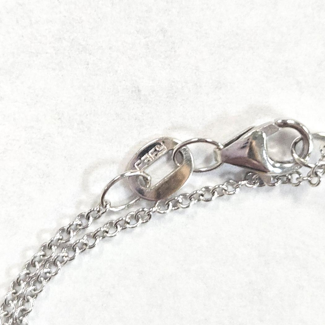 Effy - Collana Hamsa e Malocchio in oro bianco 14k - 18