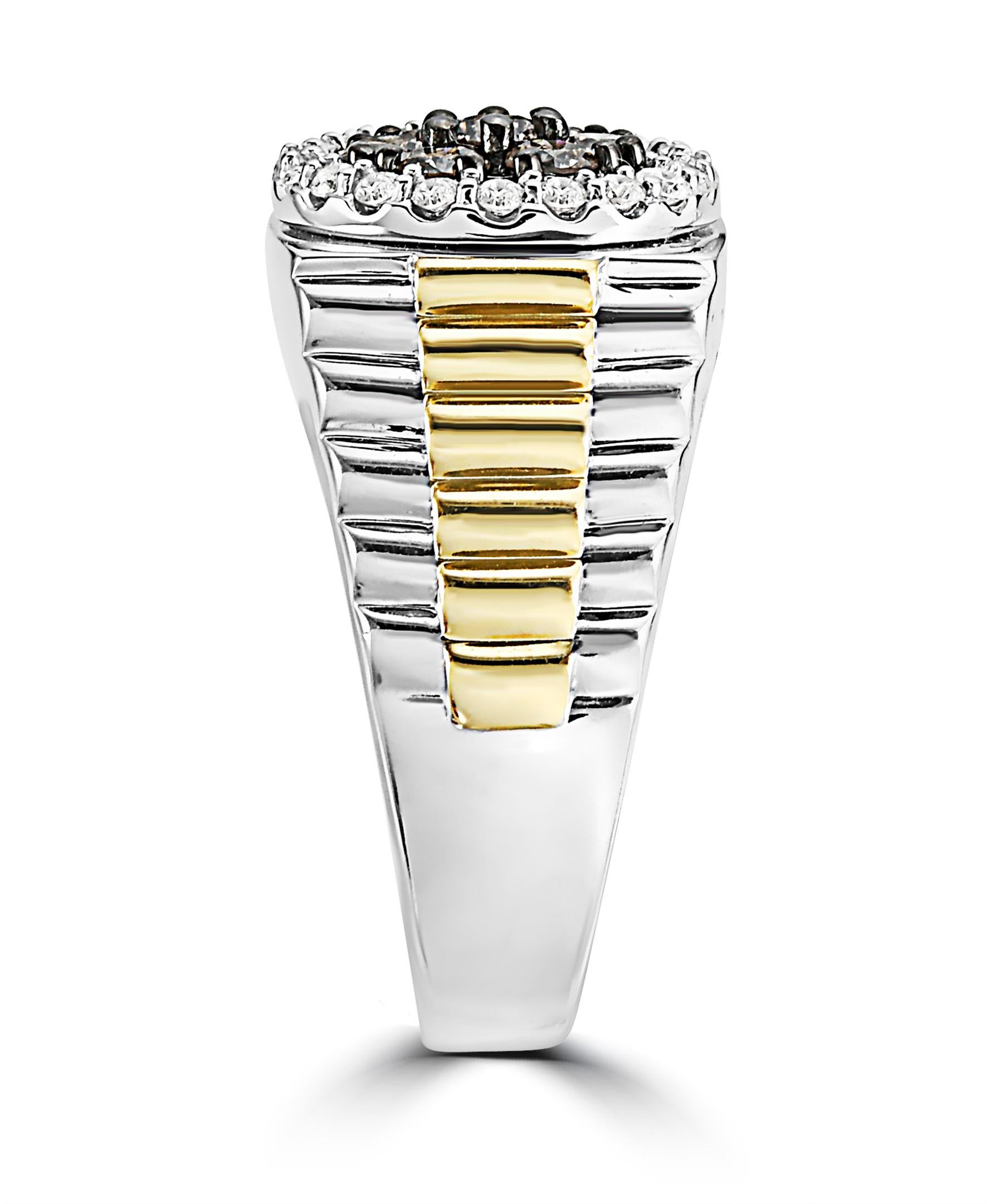 effy 14k white gold ring