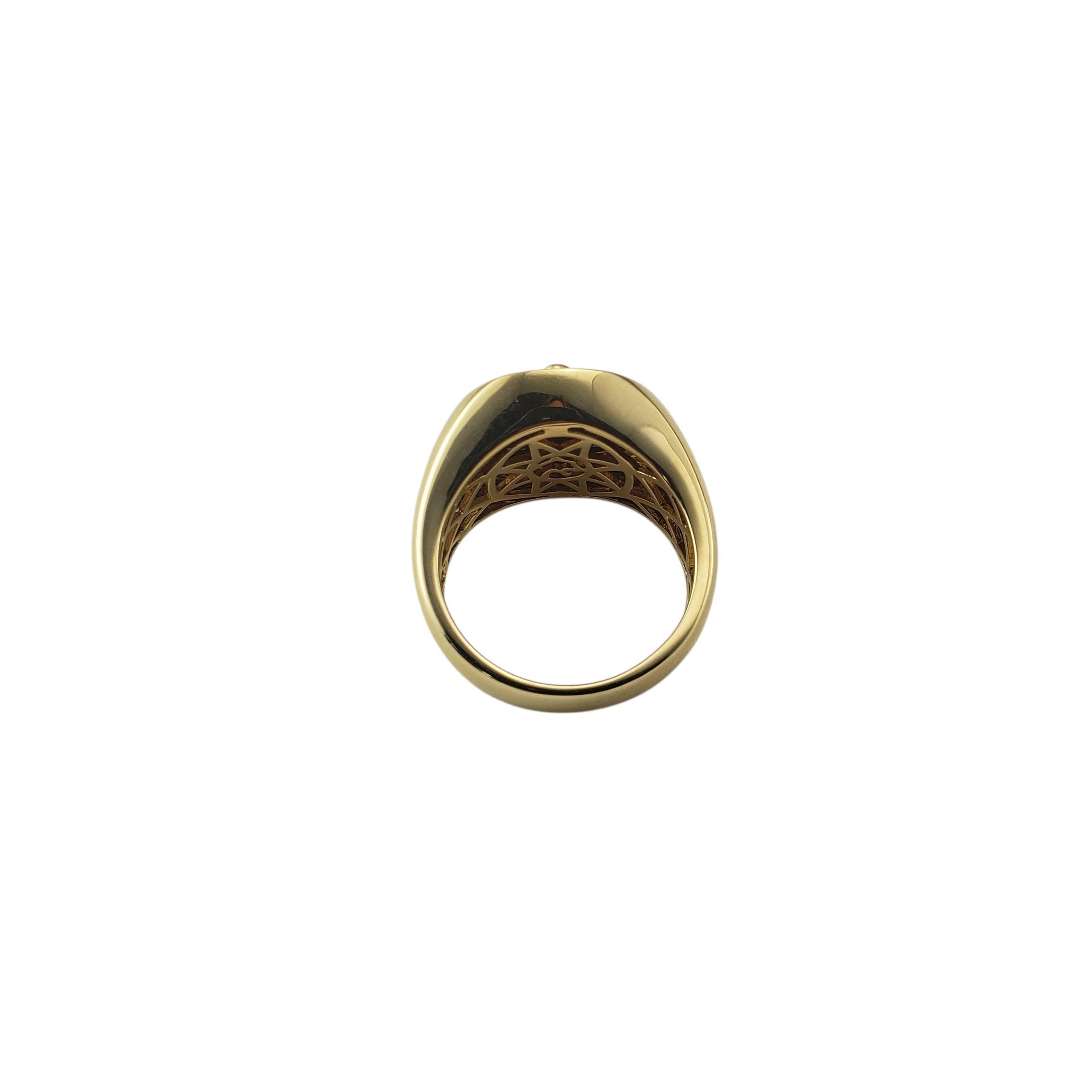 Effy Bague en or jaune 14K et saphir Taille 10 #22560 Pour hommes en vente