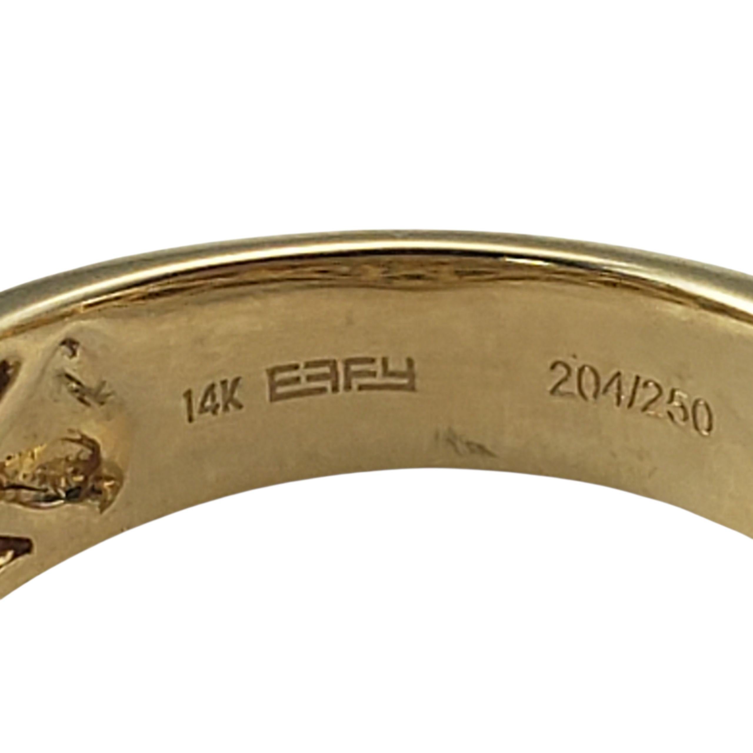 Effy Bague en or jaune 14K et saphir Taille 10 #22560 en vente 1