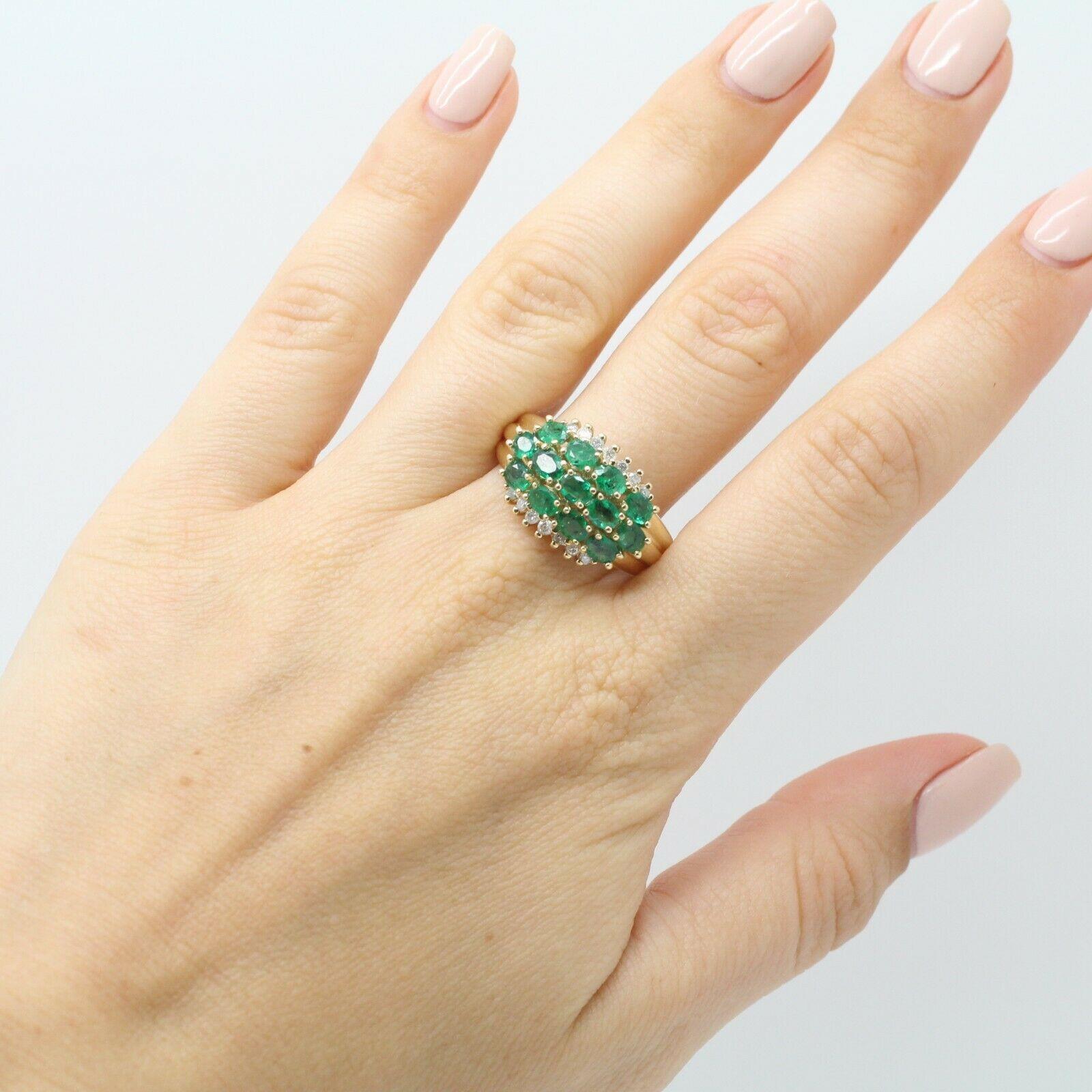2種類選べる エフィー コレクション リング アクセサリー レディース EFFYreg; Ruby (5/8 ct. Ring in  14k Yellow Gold (Also Available in Emerald) Emerald 通販 