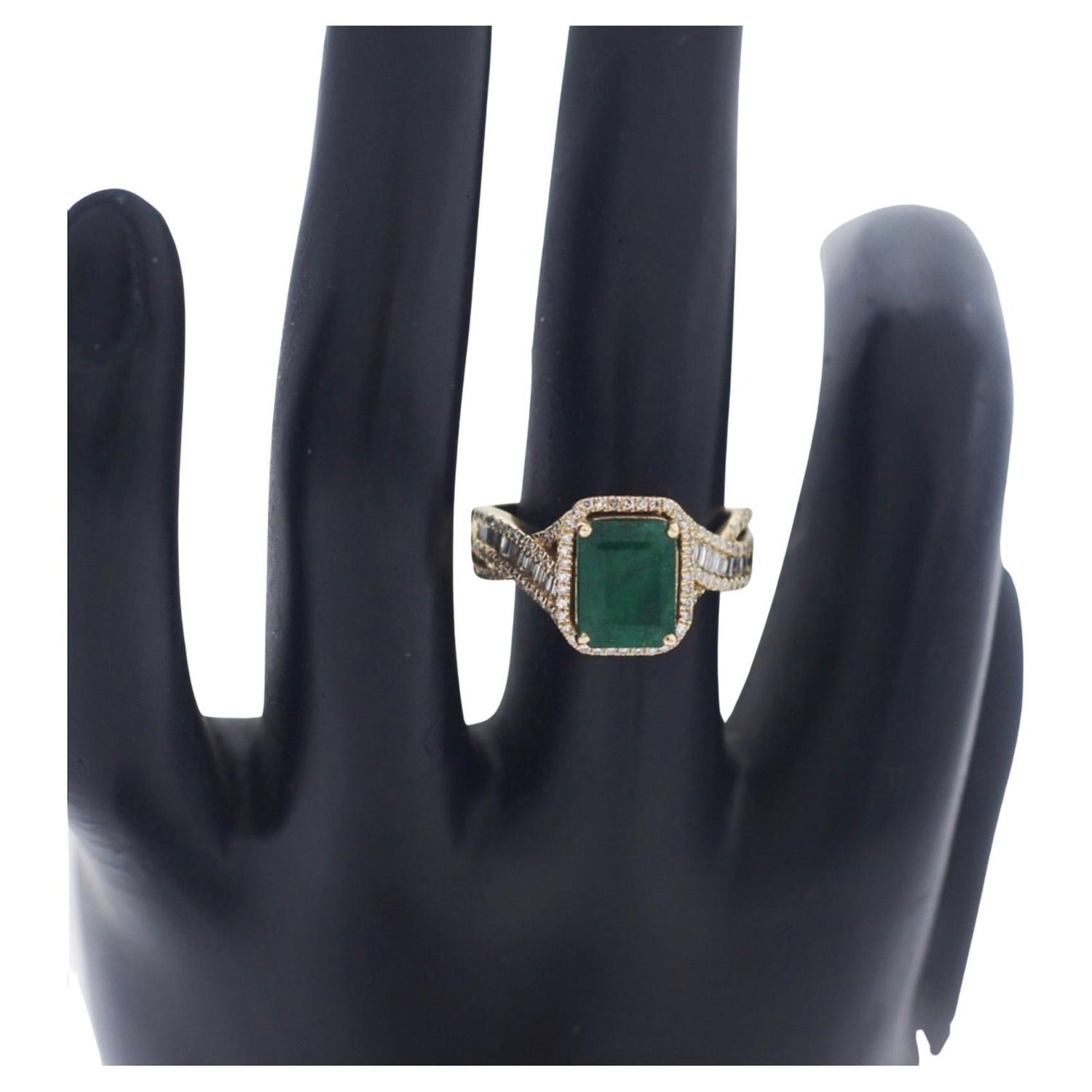Effy Emerald Ring For Sale on 1stDibs effy emerald rings, effy emerald  ring sale