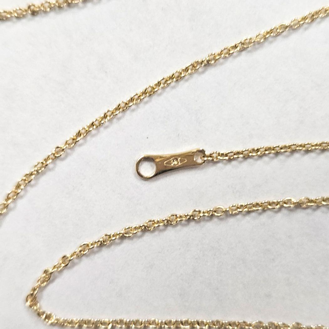 Effy - Collier mauvais oeil en or jaune 14k avec ébène, diamants et onyx noir en vente 2